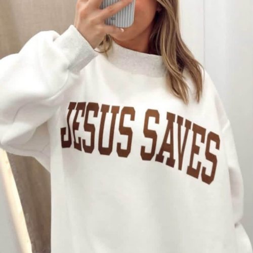 Jesus Saves Reversable