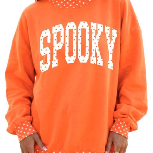 Spooky Graphic Sweatshirt